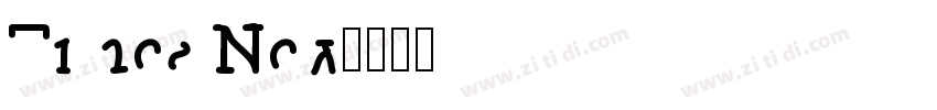 Times New字体转换